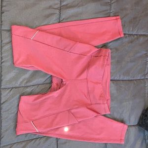 Maroon Lululemon leggings